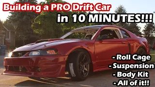 Building a PRO Drift Car in 10 Minutes!