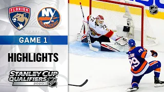 NHL Highlights | Panthers @ Islanders, GM1 - Aug. 1, 2020