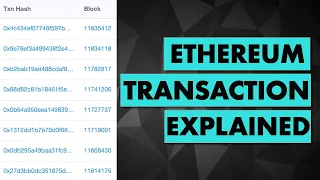 The Most Misunderstood Concept in Ethereum | Ethereum transactions explained