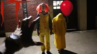 FOLLOWING GEORGIE AND PENNYWISE THEY CHASED ME OMG!!!!!