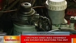 Tips para hindi mag-overheat ang sasakyan ngayong tag-init