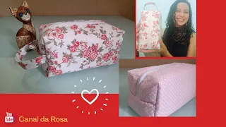 NECESSAIRE BOX COM ALÇA - SEM VIÉS