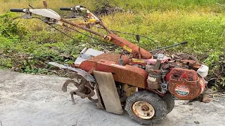 FULL VIDEO Farmer Farm Tiller Restoration // Restore and Repair Rusty Old Ancient Plow