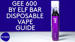 Gee 600 by Elf Bar Disposable Vape Guide