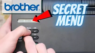 How to Turn Off Deep Sleep Mode on Brother Printer | Disable it from the SECRET MENU HL2350DW