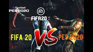 Что лучше FIFA 20 или PES 2020?