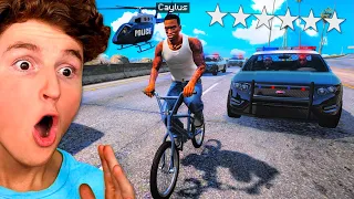 Surviving 6 STARS For 24 HOURS In GTA San Andreas!