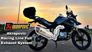 Akrapovic Racing Line SS Full Exhaust System For BMW G 310 GS