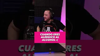 Cuando eres alérgico al Alcohol 😭 #LaPrecopa el #Podcast #shorts #reels #clips #humor #chistes