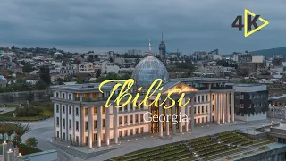 Tbilisi Georgia by Drone in 4K 60FPS