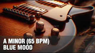 Blue Mood Backing Track in Am (65 BPM)