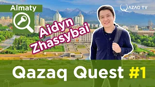 «Qazaq Quest»: participant Aidyn plays in Almaty