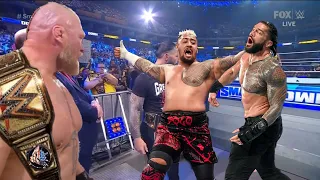 WWE 9 May 2024 Roman Reigns VS. Solo Sikoa VS. Brock Lesnar VS. The Rock VS. All Raw SmackDown