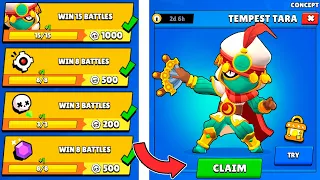 ✅ I Got TEMPEST TARA! 🎁 SPECIAL QUEST REWARDS + Box Opening - Brawl Stars