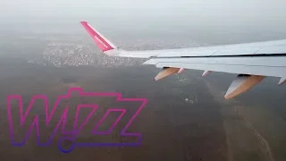 [Onboard] Wizzair Airbus A321 *evening* take off ✈ Frankfurt Airport