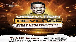 REVERSE NEGATIVE CYCLES SERVICE  || SECOND SERVICE || 10TH SEPTEMBER 2023