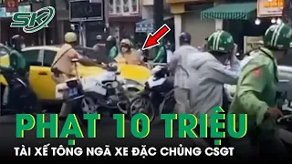 Tài Xế Tông Ngã Xe Đặc Chủng CSGT TPHCM Bị Xử Phạt 10 Triệu Đồng, Tước Bằng 2 Tháng | SKĐS