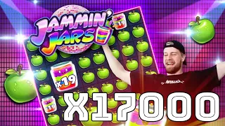 РЕКОРДНЫЙ ВЫИГРЫШ В JAMMIN JARS! ЗАНОС Х17000! ЭТО НЕВЕРОЯТНО