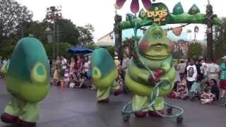 HD Disney California Adventure Pixar Play Parade Monsters University (Full Video)