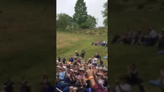 Tommy Emmanuel - finale and crowd scene at Merlefest, May 1, 2016