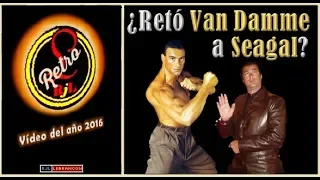 ¿Retó Van Damme a Steven Seagal? (Vídeo sección RETRO año 2016)