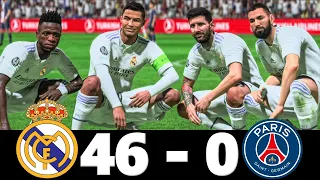 FIFA 23 - RONALDO, MESSI, MBAPPE, NEYMAR ALL STARS | REAL MADRID 46 - 0 PSG | UCL FINAL [4K60]