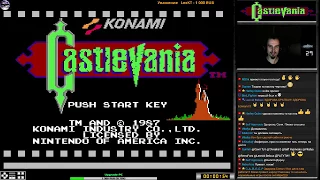 Castlevania прохождение 100% | Игра на (Dendy, Nes, Famicom, 8 bit) Konami 1987 Стрим HD [RUS]