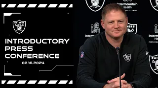 Luke Getsy Introductory Press Conference - 2.16.24 | Las Vegas Raiders | NFL