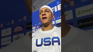 USA's Paolo Banchero on difference of NBA, FIBA ball