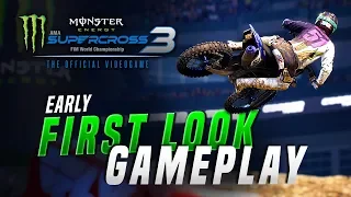 MONSTER ENERGY SUPERCROSS 3 - Early First Look Gameplay Review - New Features - How Good Is It?