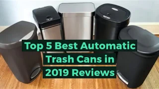 Top 5 Best Automatic Trash Cans in 2020