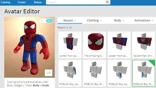 Making Spider-Man A Roblox Account!