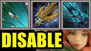 Perma Bash Perma Silence Full Disable Wind | Dota 2 Ability Draft