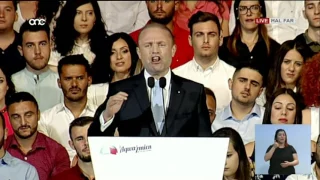 Id-diskors tal-Prim Ministru Dr Joseph Muscat Ħal Far 1 ta’ Ġunju 2017