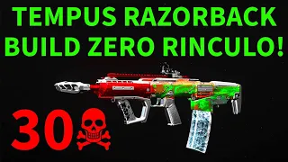 TEMPUS RAZORBACK Dopo BUFF! (Build x Avere Zero Rinculo!)