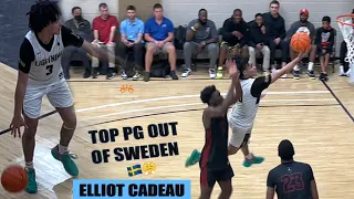 ELLIOT CADEAU, The 5-Star Point Guard making top plays in Nike EYBL!!