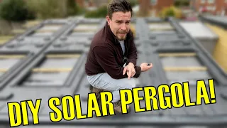 Watertight SOLAR pergola UPGRADE (8 X 400W panels) with GSE Trays