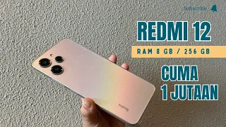 review hp Xiaomi redmi 12 Ram 8Gb internal 256  1 jutaan