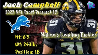 2023 NFL Draft Prospect LB Jack Campbell...