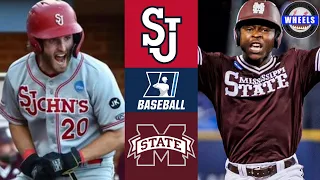St. John's vs Mississippi State (Great Game!) | Regionals Opening Round | 2024 College Baseball