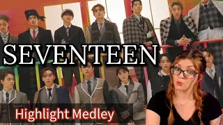 Seventeen Reaction | BEST ALBUM '17 IS RIGHT HERE' Highlight Medley | April shower, 겨우 (All My Love)