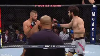 Zabit Magomedsharipovs Crafty Kicks Against Jeremy Stephens