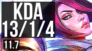 FIORA vs JAYCE (TOP) | 13/1/4, 70% winrate, Godlike | KR Master | v11.7