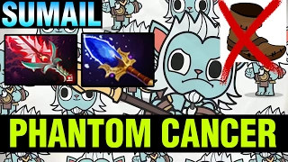 PHANTOM CANCER WITHOUT BOOTS - SUMAIL BLOODTHORN AND AGHANIM -  Dota 2