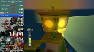 Monsters, Inc Scream Team Any% Speedrun 38:13 (PC)