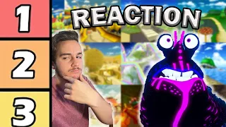 Reacting to Schaffrillas Productions Mario Kart Wii Course Ranking