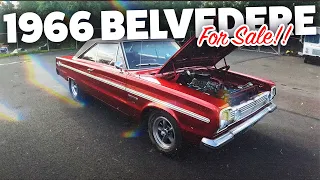 15+ Classic Cars for Sale 1966 Plymouth Belvedere SOLD 440 V8