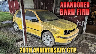 Disaster Barnyard Find | 20th Anniversary VW GTI | First Wash in YEARS! | Car Detailing Restoration