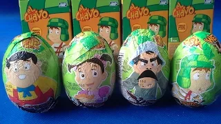 El chavo del ocho Surprise Eggs-JuguetesYSorpresas