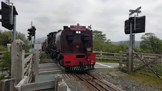 Pont Croesor station May 2022